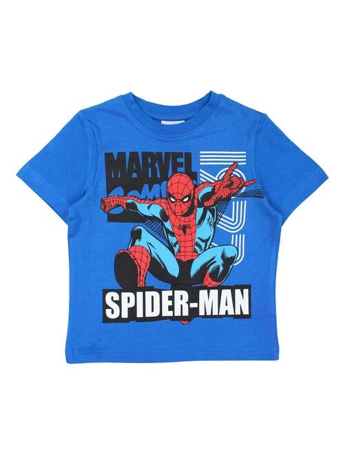 Disney - T-shirt garçon imprimé Spiderman en coton - Kiabi
