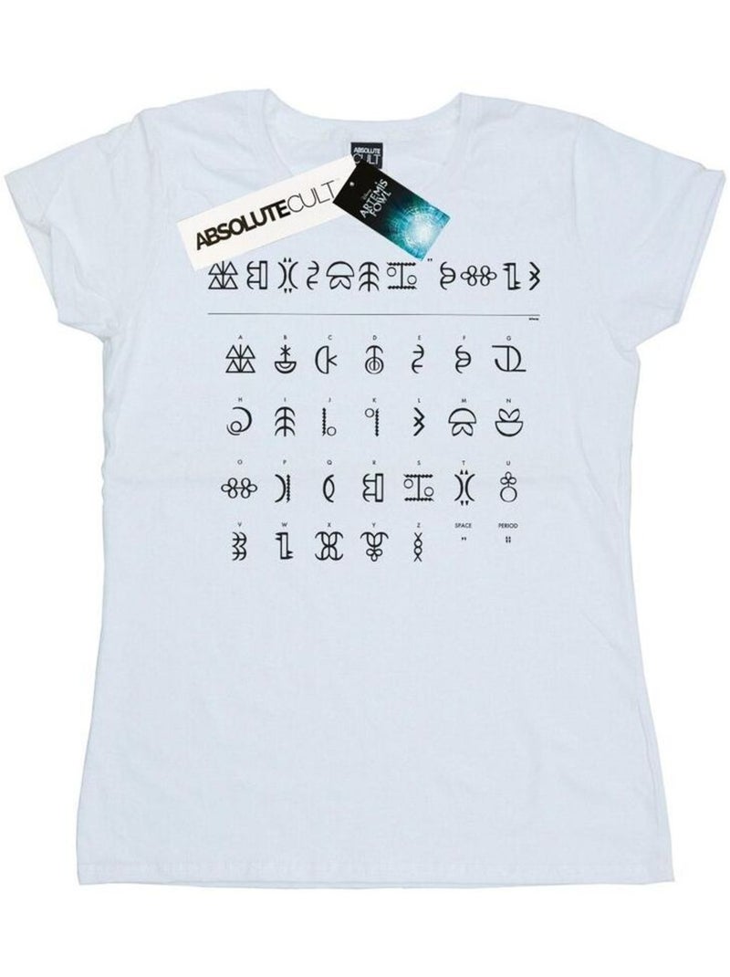 Disney - T-shirt GNOMMISH ALPHABET Blanc - Kiabi