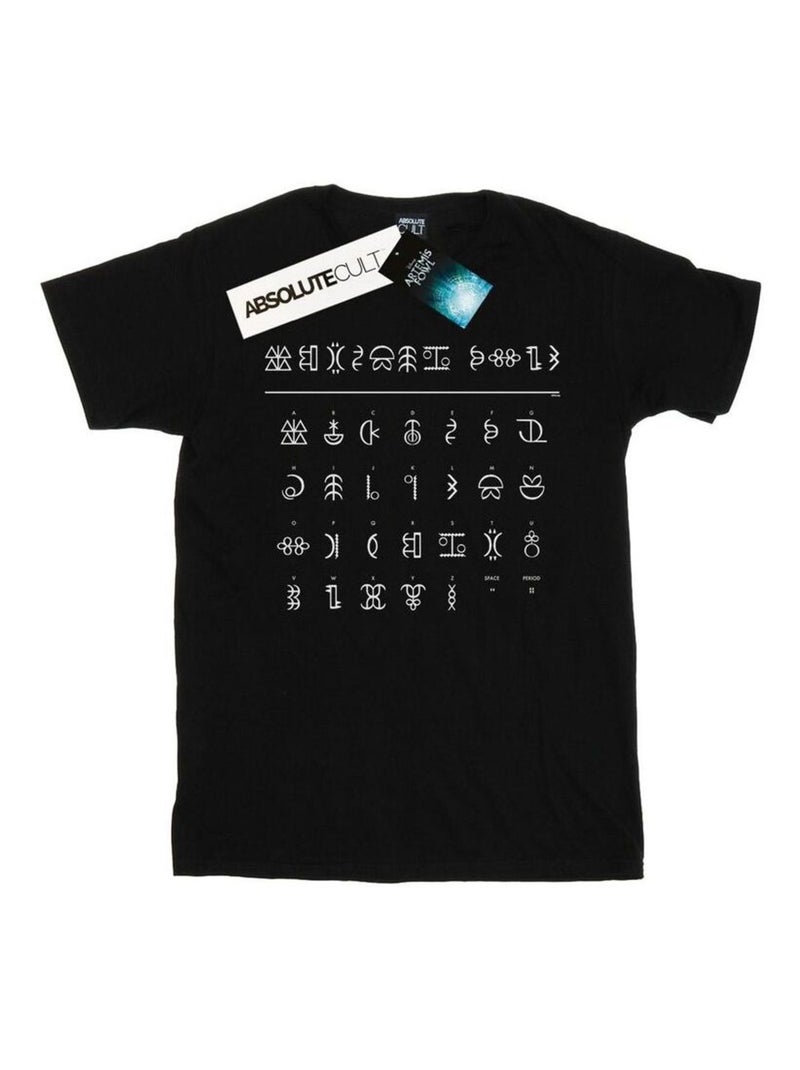 Disney - T-shirt GNOMMISH ALPHABET Noir - Kiabi