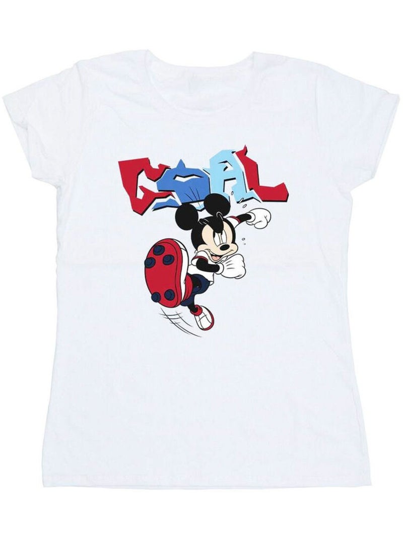 Disney - T-shirt GOAL STRIKER Blanc - Kiabi