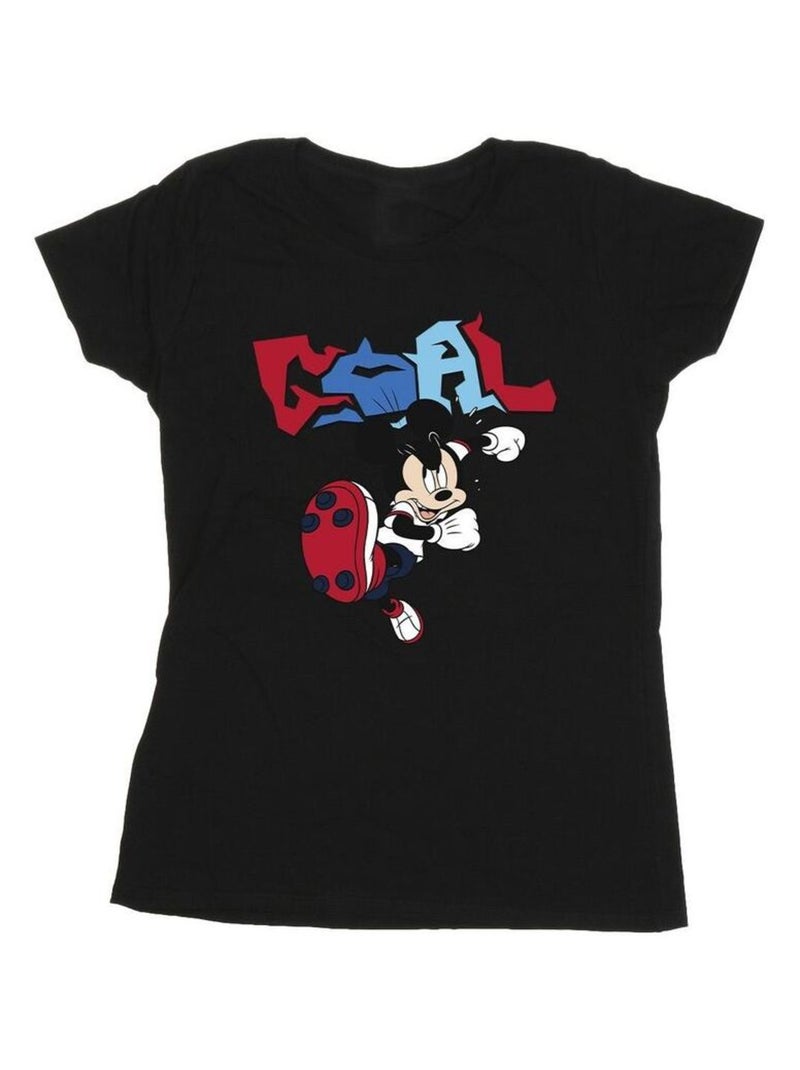 Disney - T-shirt GOAL STRIKER Noir - Kiabi