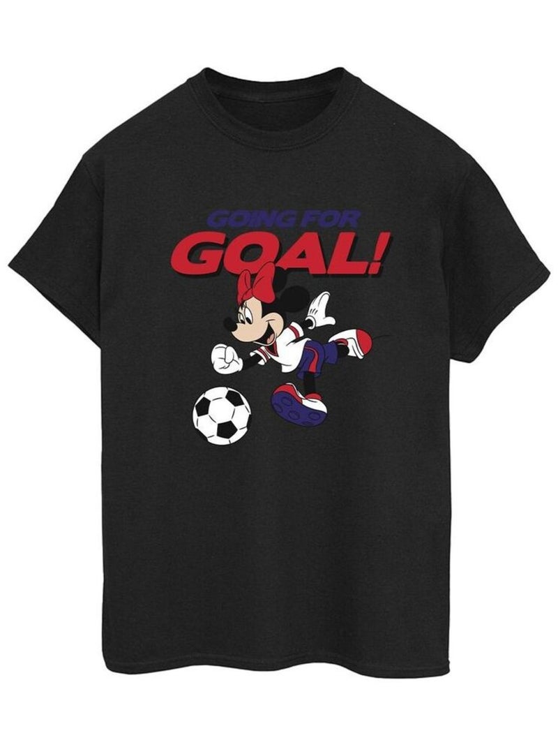 Disney - T-shirt GOING FOR GOAL Noir - Kiabi