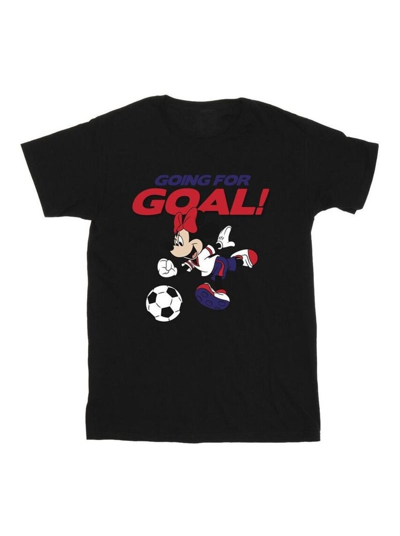 Disney - T-shirt GOING FOR GOAL Noir - Kiabi