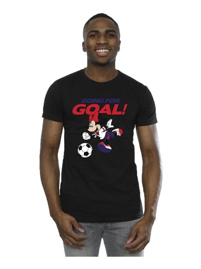 Disney - T-shirt GOING FOR GOAL Noir - Kiabi
