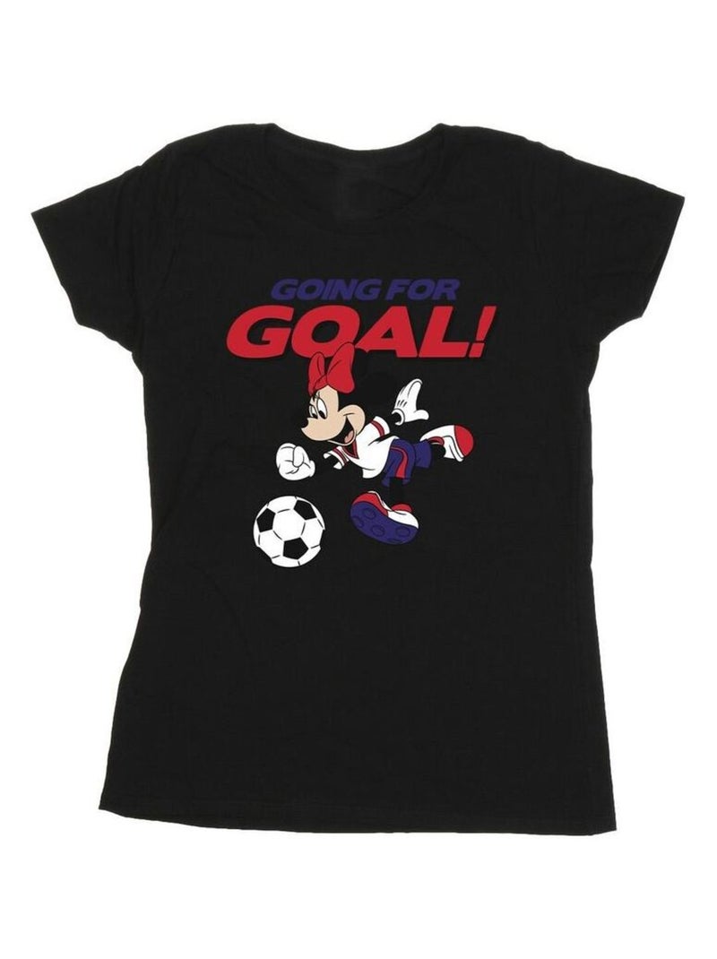 Disney - T-shirt GOING FOR GOAL Noir - Kiabi
