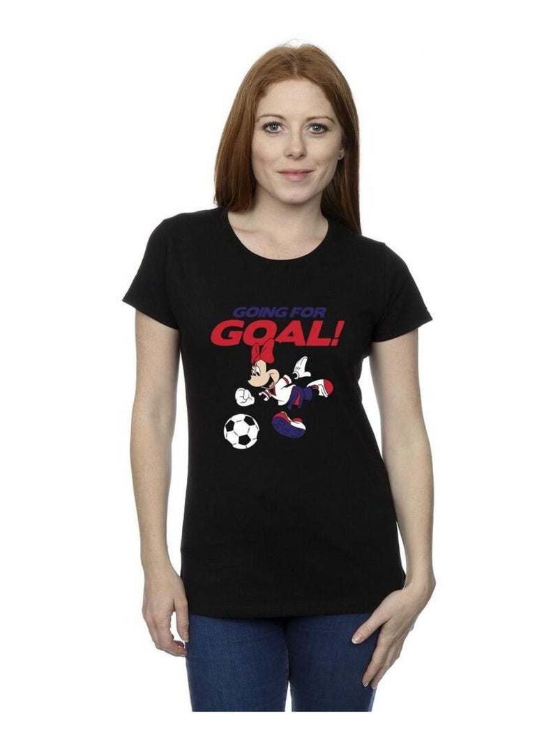 Disney - T-shirt GOING FOR GOAL Noir - Kiabi