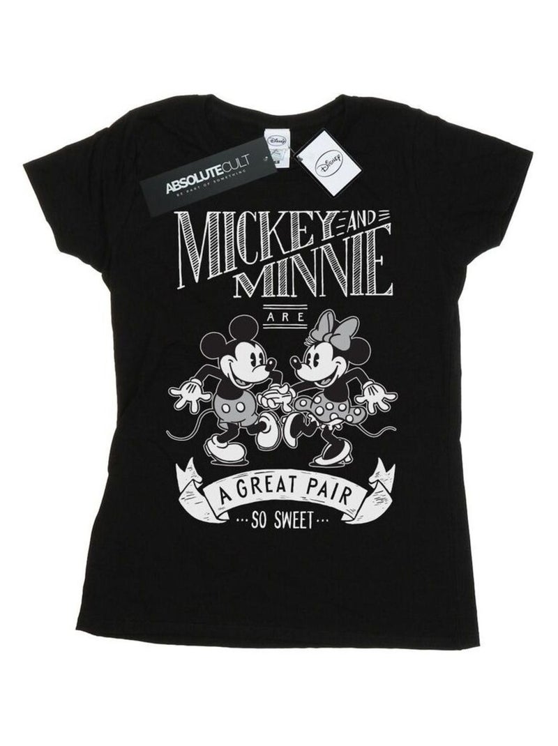 Disney - T-shirt GREAT PAIR Noir - Kiabi