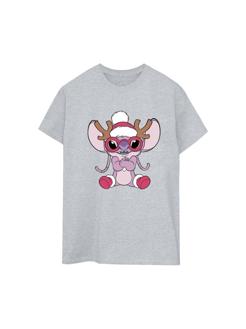 Disney - T-shirt Gris chiné - Kiabi