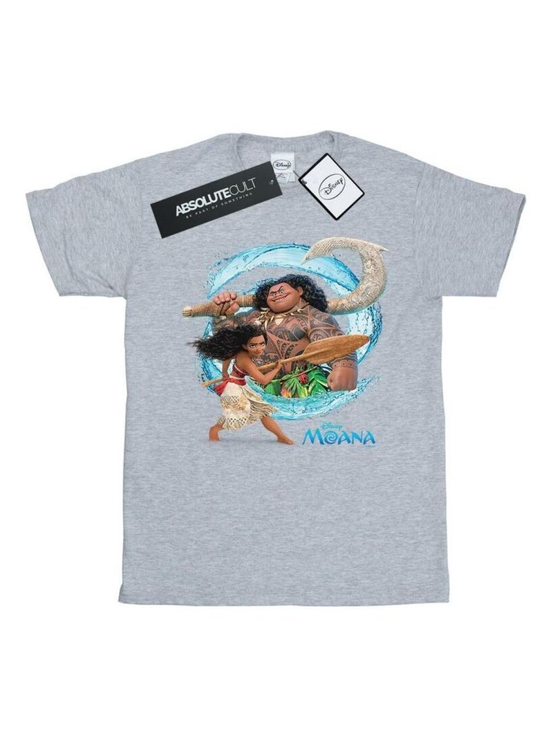 Disney - T-shirt Gris chiné - Kiabi