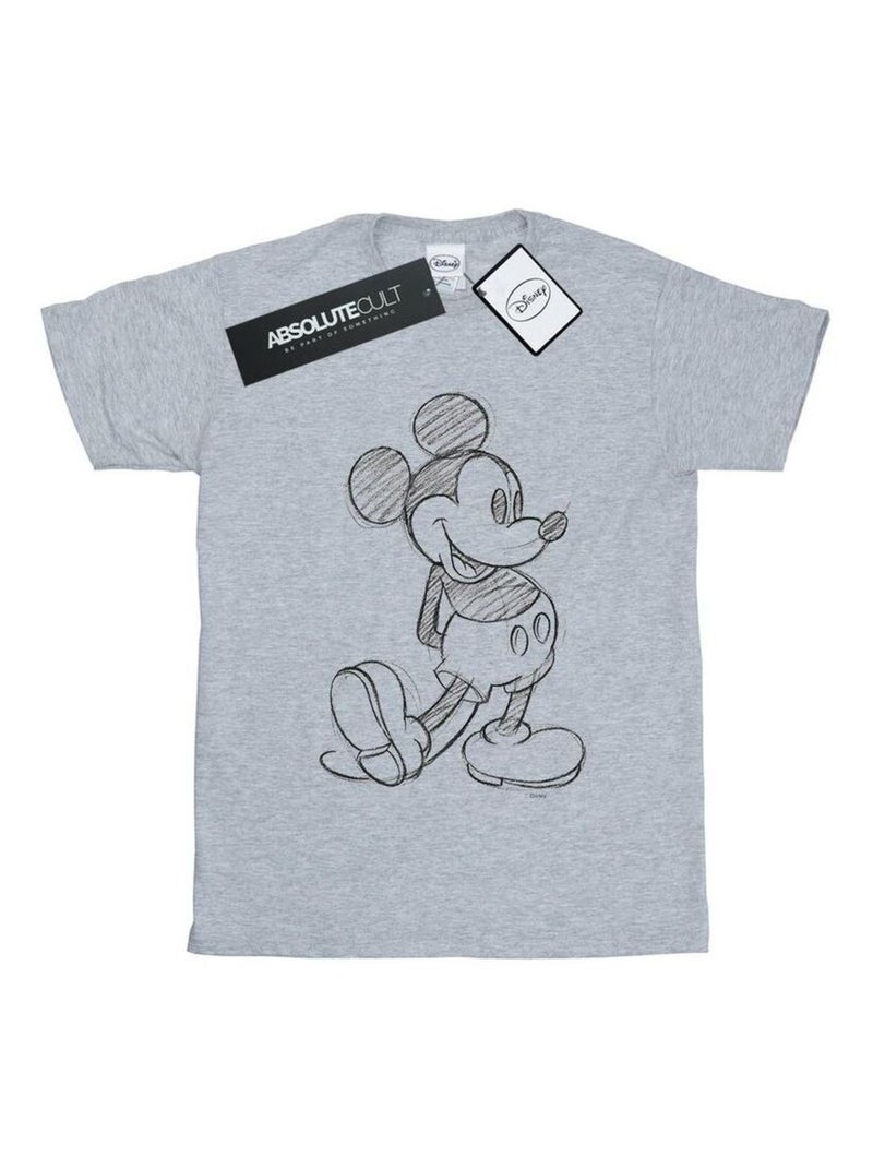 Disney - T-shirt Gris chiné - Kiabi