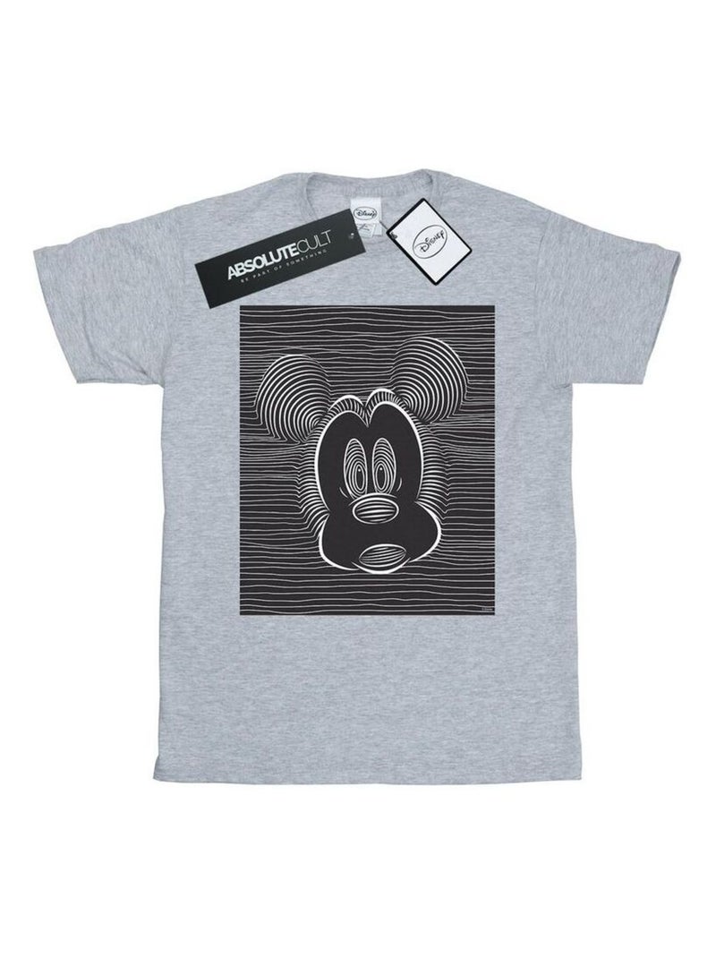 Disney - T-shirt Gris chiné - Kiabi