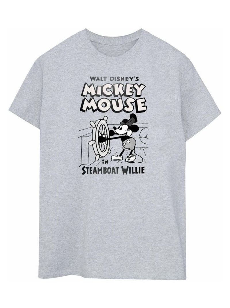 Disney - T-shirt Gris chiné - Kiabi
