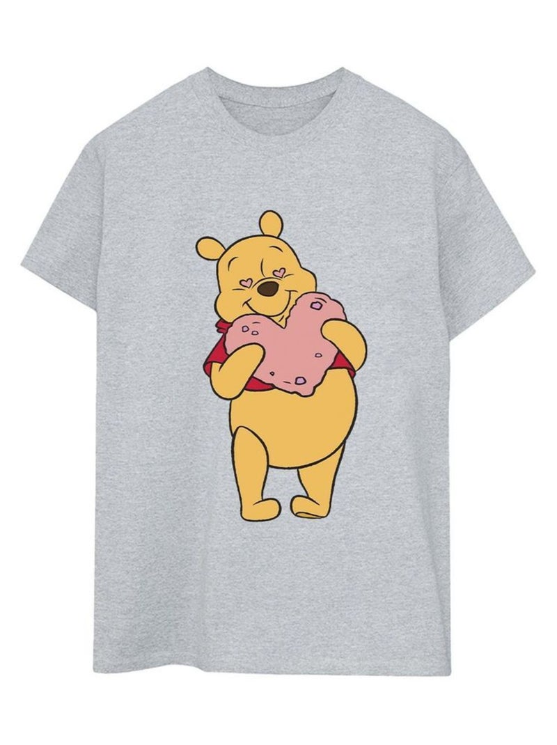 Disney - T-shirt Gris chiné - Kiabi
