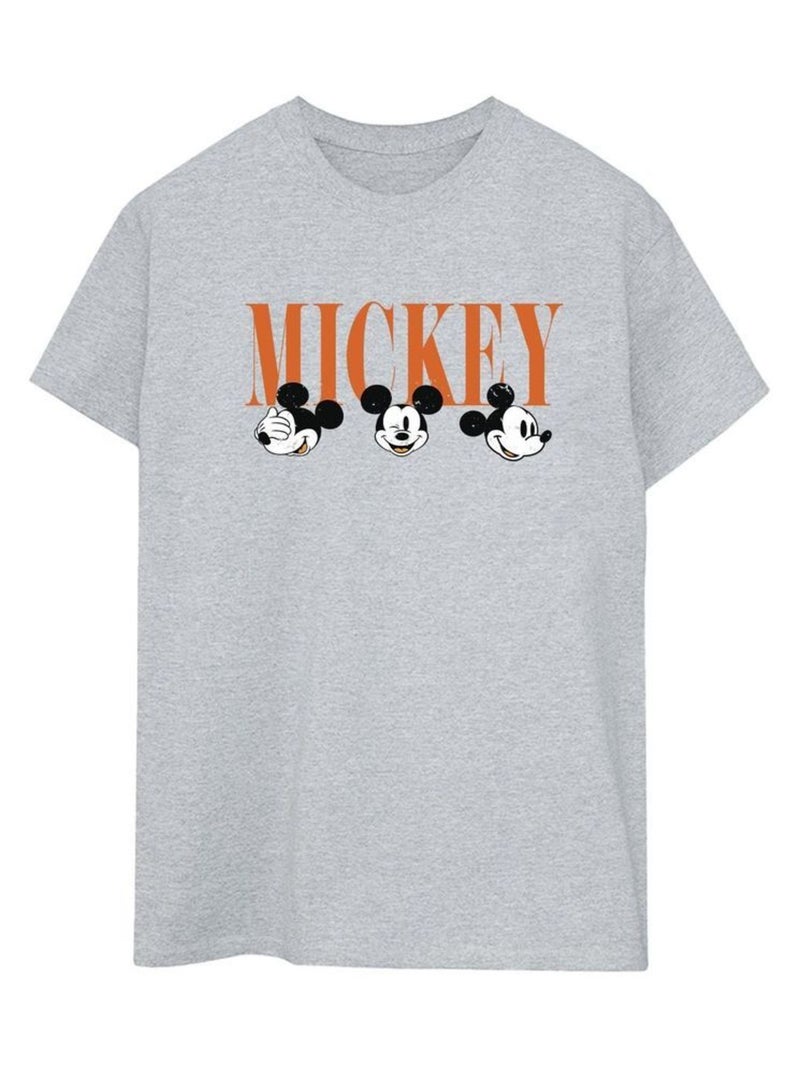 Disney - T-shirt Gris chiné - Kiabi