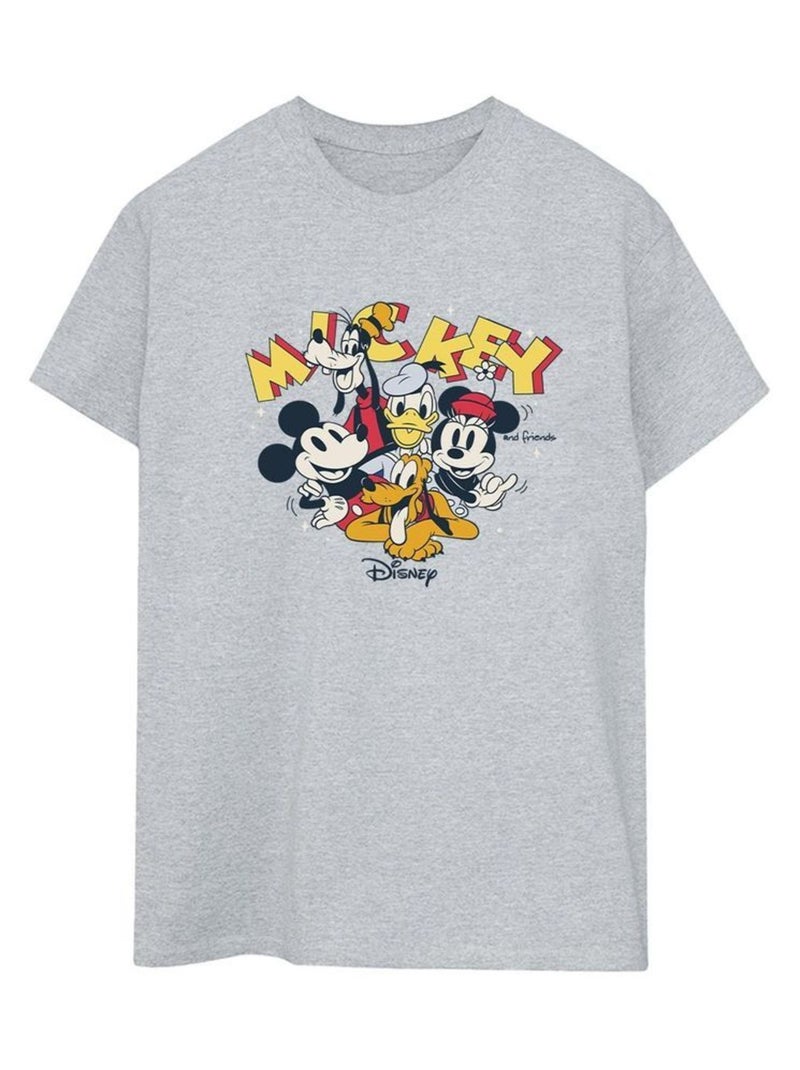 Disney - T-shirt Gris chiné - Kiabi