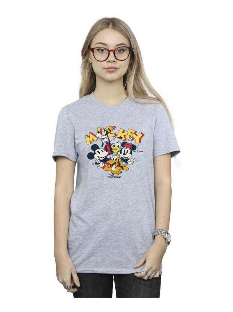 Disney - T-shirt Gris chiné - Kiabi