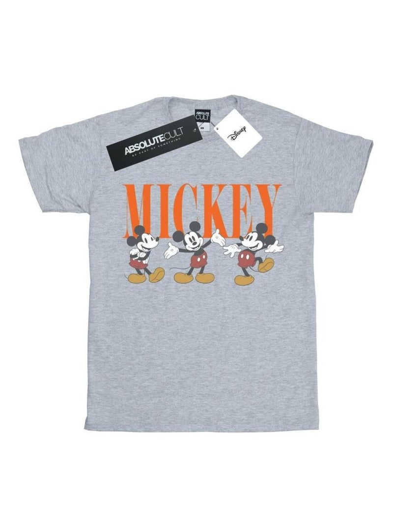 Disney - T-shirt Gris chiné - Kiabi