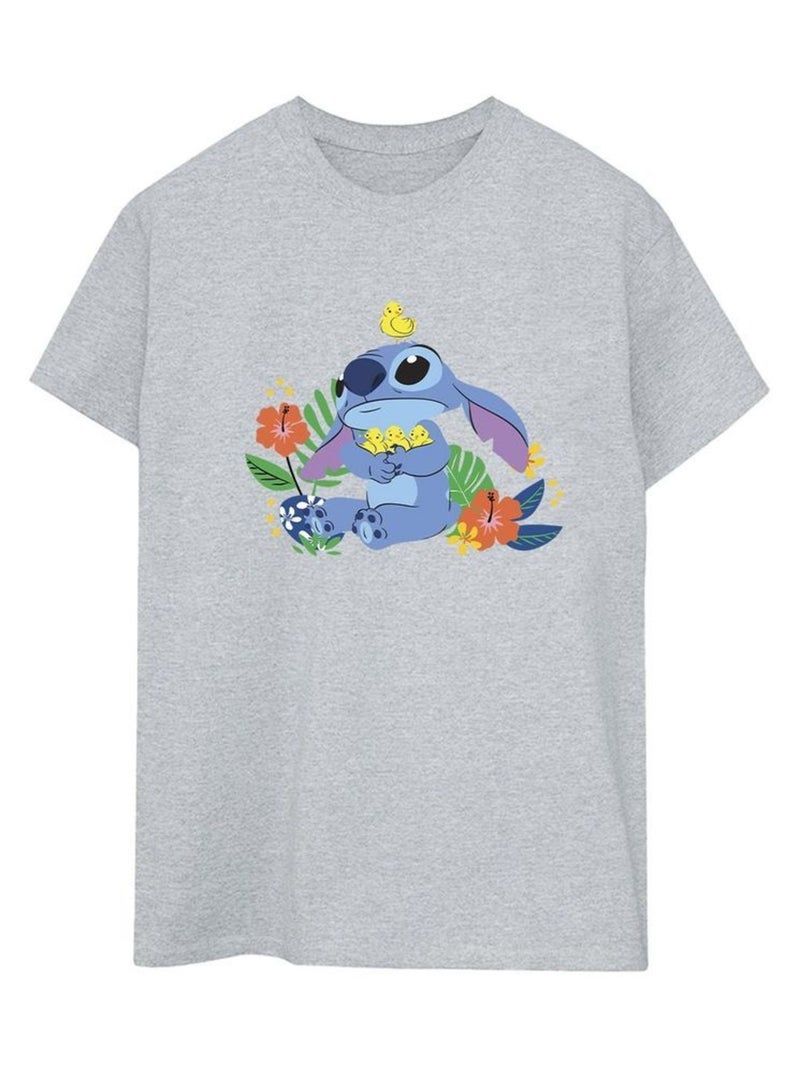 Disney - T-shirt Gris chiné - Kiabi