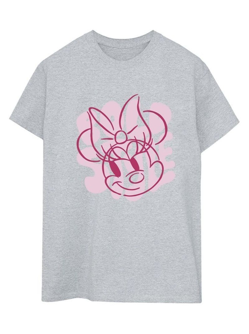 Disney - T-shirt Gris chiné - Kiabi