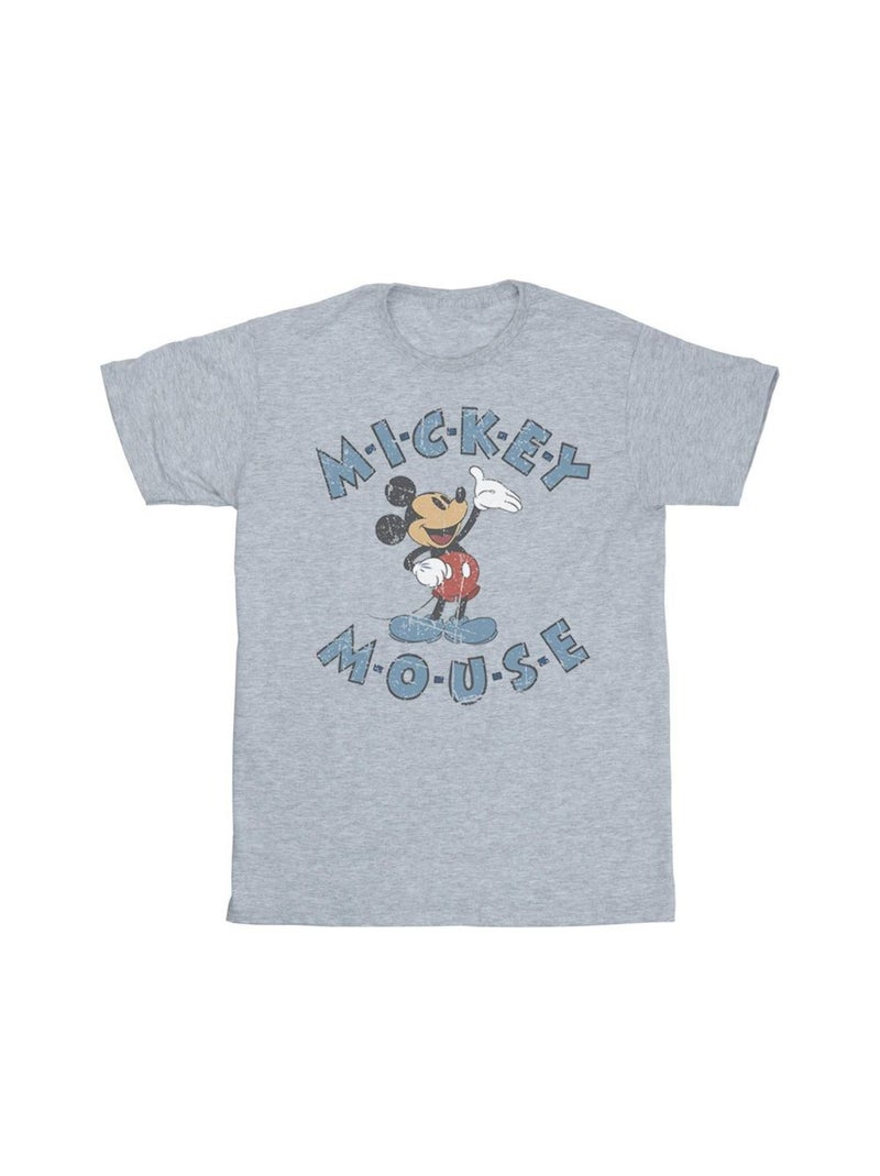 Disney - T-shirt Gris chiné - Kiabi