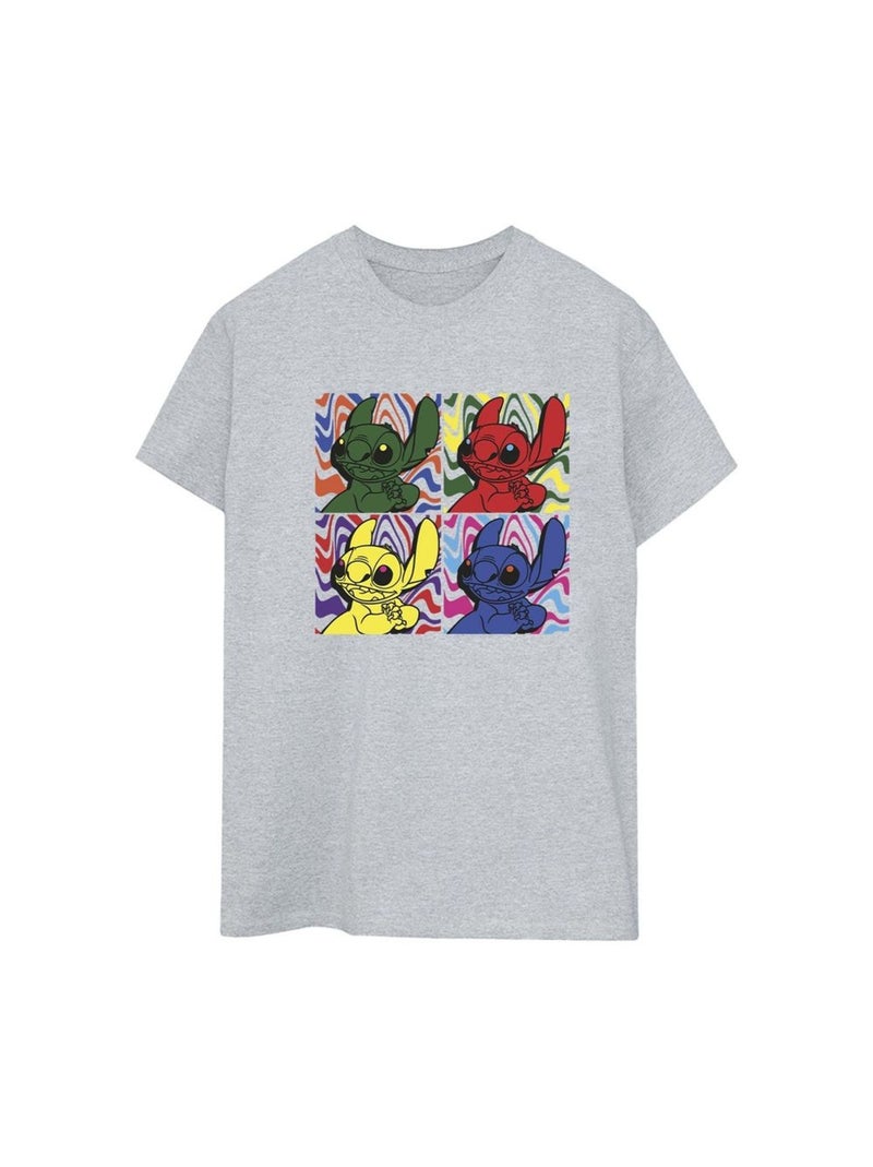 Disney - T-shirt Gris chiné - Kiabi