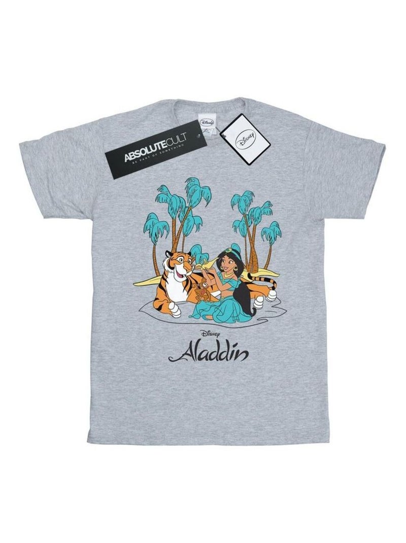 Disney - T-shirt Gris chiné - Kiabi
