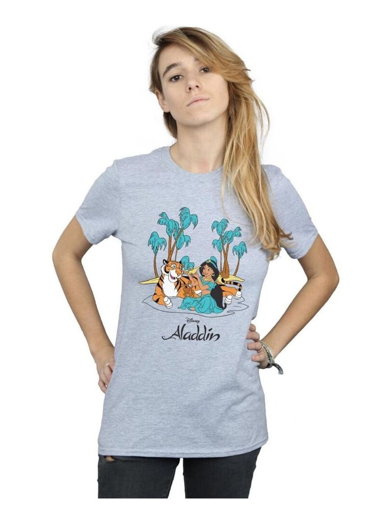 Disney - T-shirt Gris chiné - Kiabi