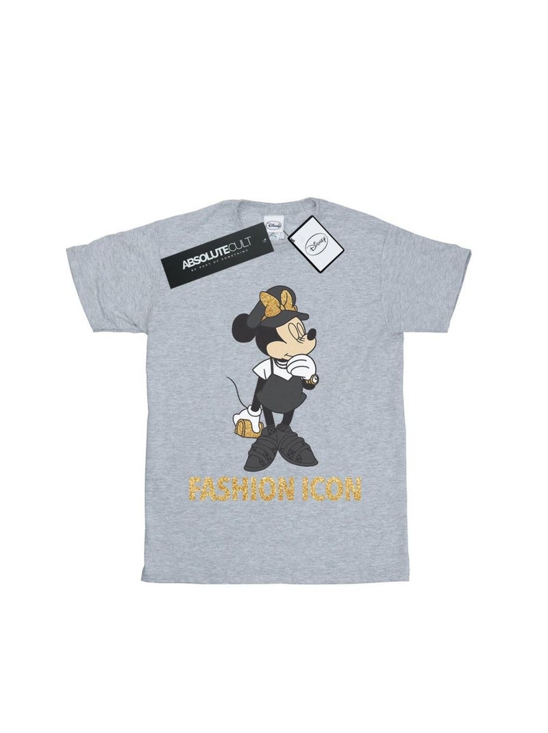 Disney - T-shirt Gris chiné - Kiabi
