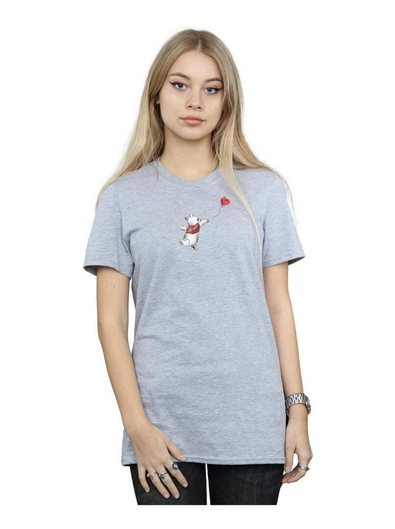 Disney - T-shirt Gris chiné - Kiabi