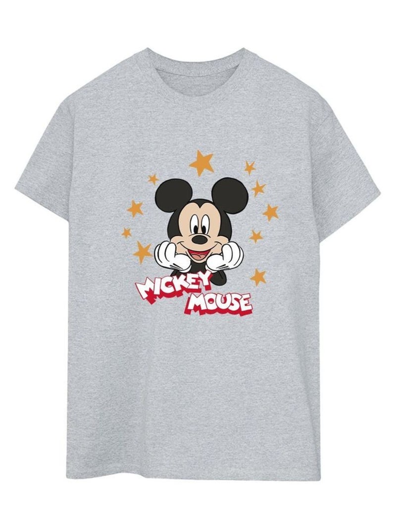 Disney - T-shirt Gris chiné - Kiabi