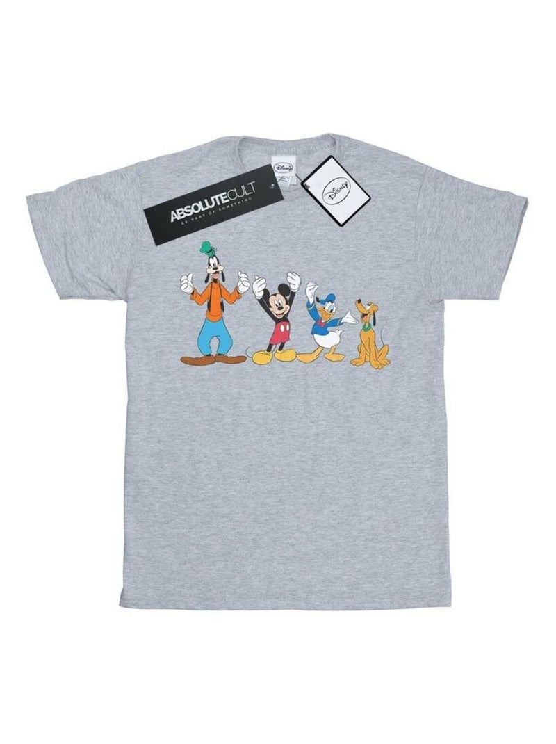 Disney - T-shirt Gris chiné - Kiabi