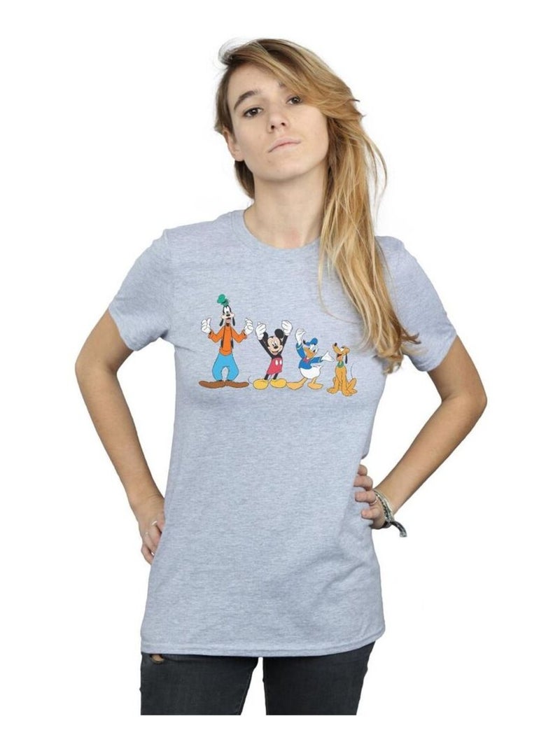 Disney - T-shirt Gris chiné - Kiabi
