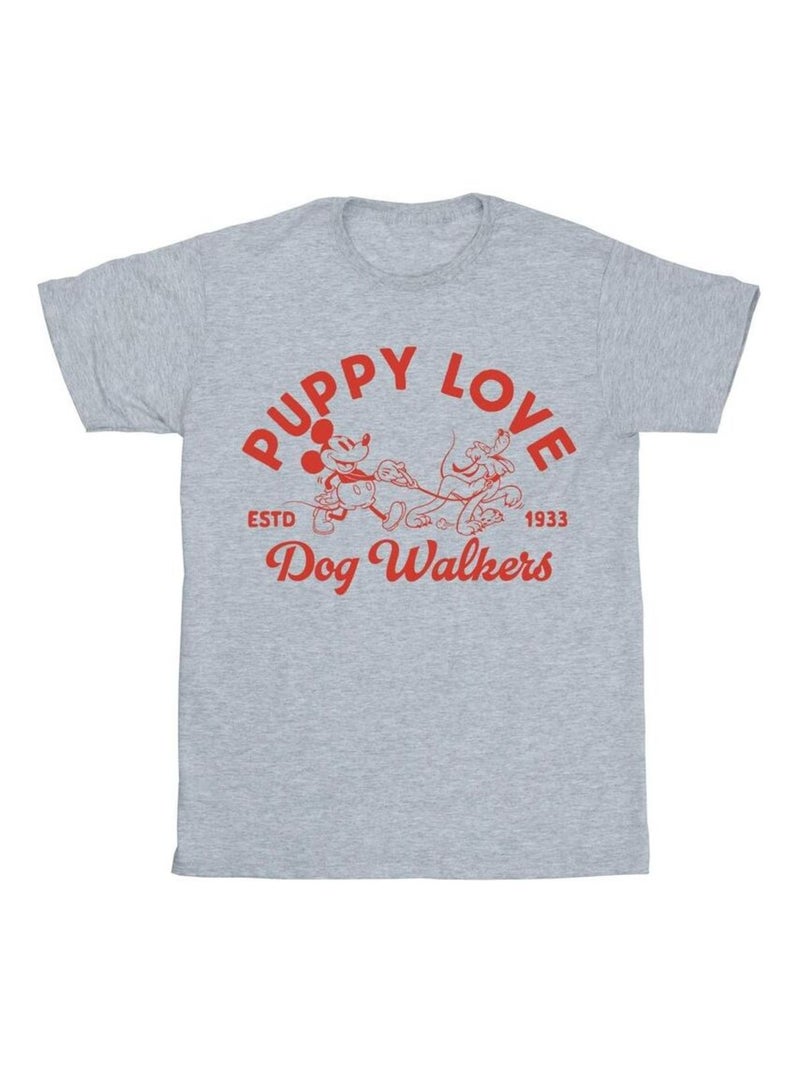 Disney - T-shirt Gris chiné - Kiabi