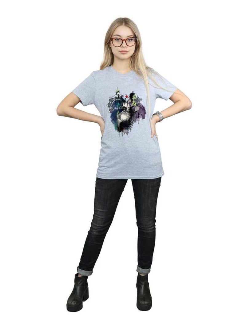 Disney - T-shirt Gris chiné - Kiabi