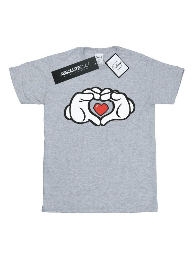 Disney - T-shirt Gris chiné - Kiabi