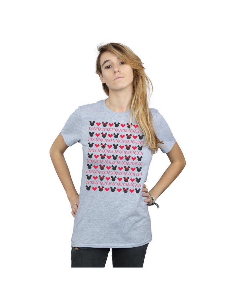 Disney - T-shirt Gris chiné - Kiabi