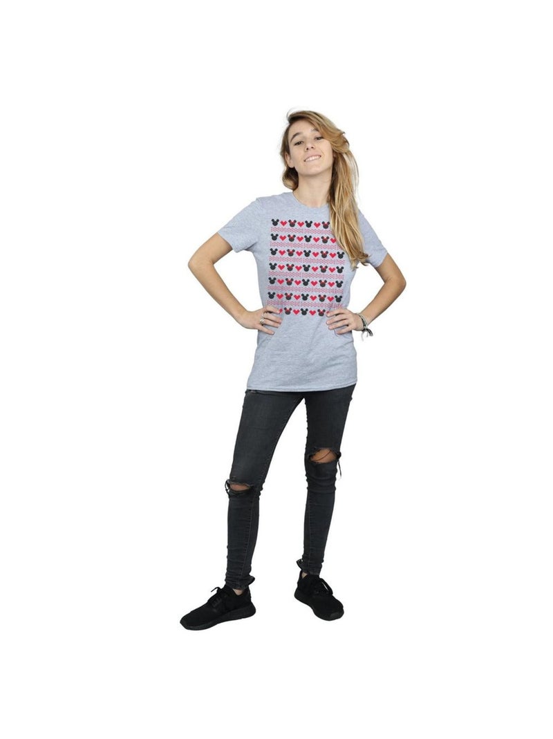 Disney - T-shirt Gris chiné - Kiabi