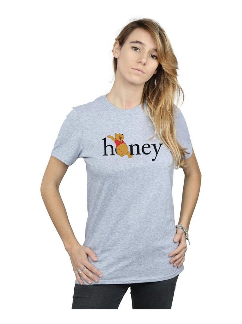 Disney - T-shirt Gris chiné - Kiabi