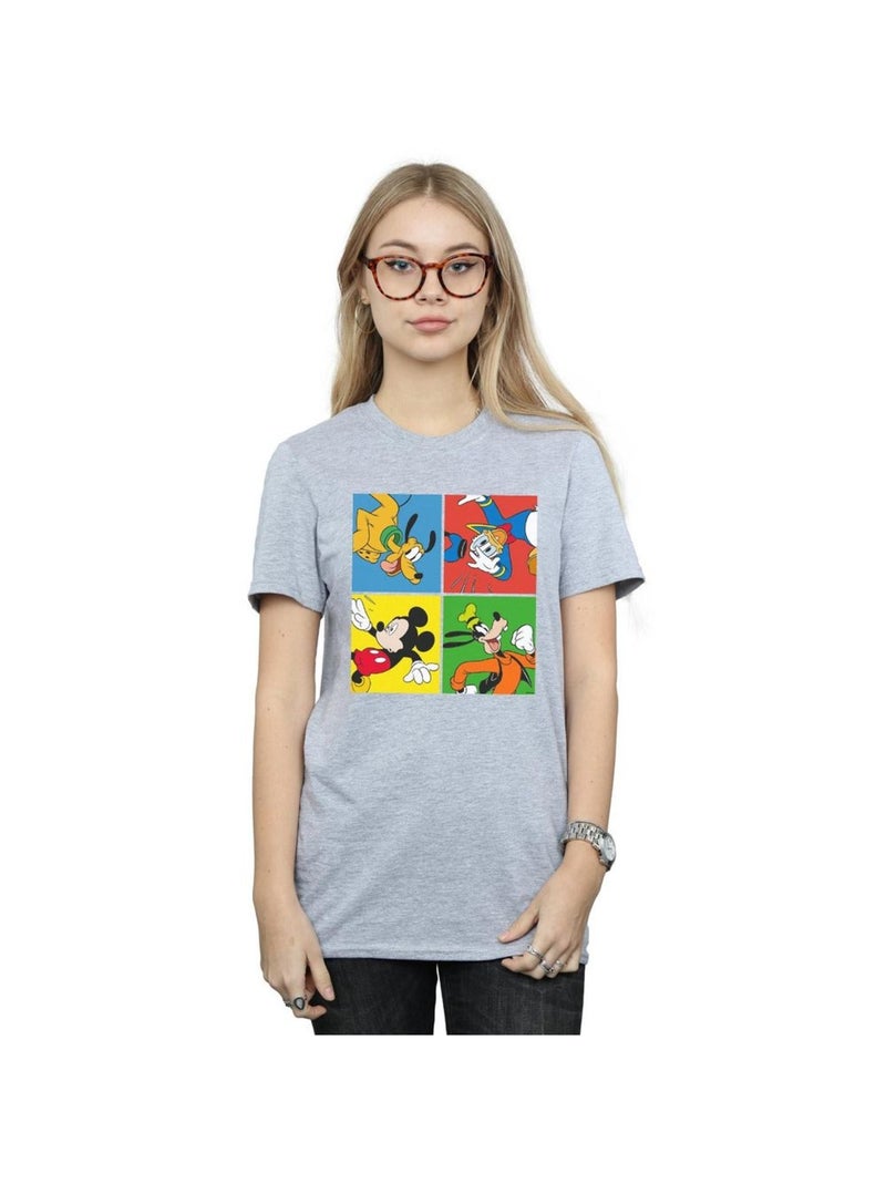Disney - T-shirt Gris chiné - Kiabi