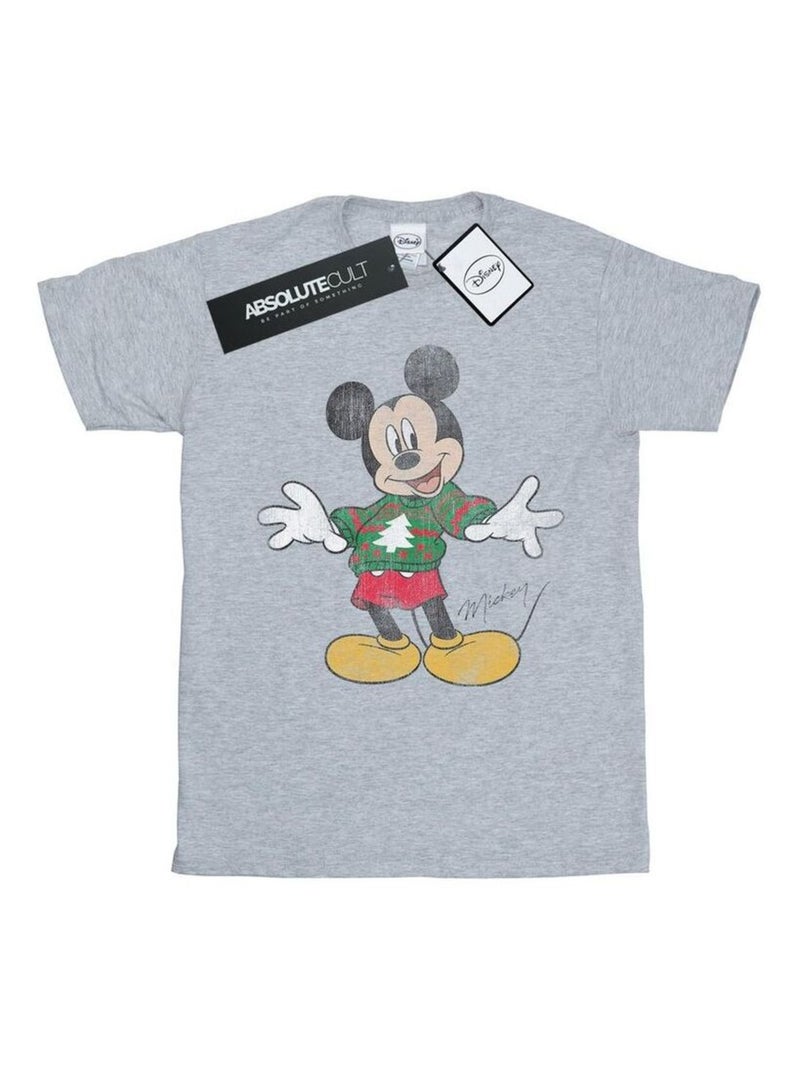 Disney - T-shirt Gris chiné - Kiabi