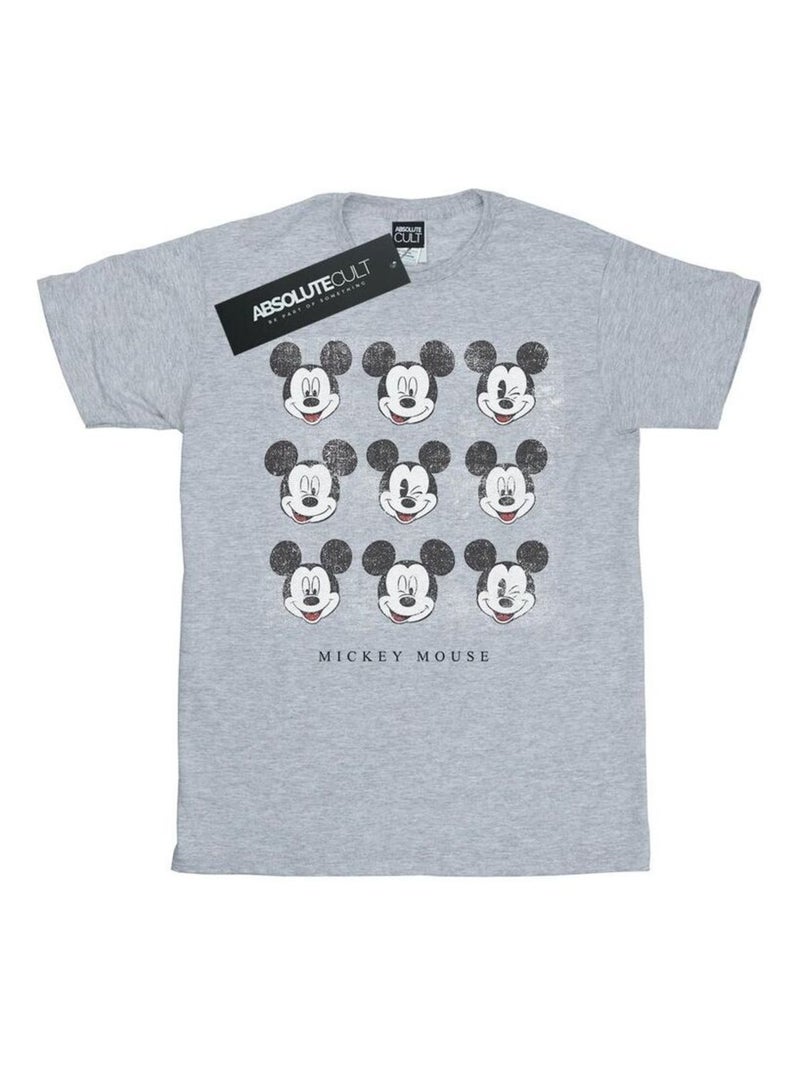Disney - T-shirt Gris chiné - Kiabi