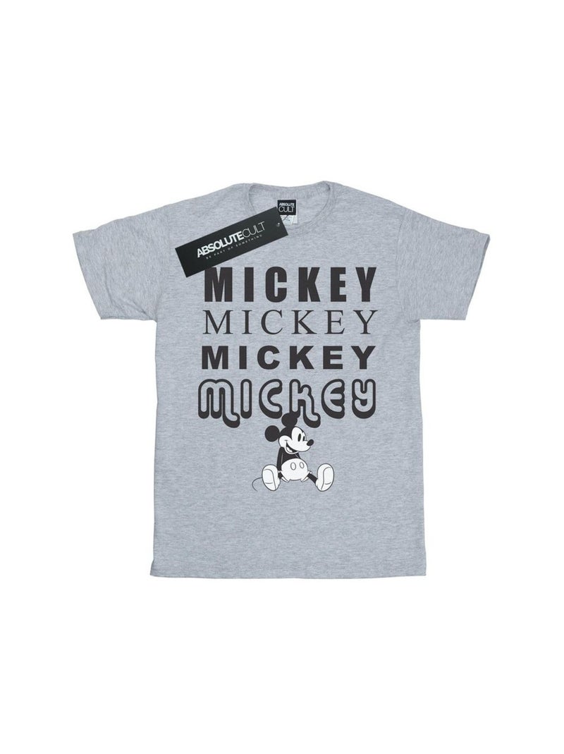 Disney - T-shirt Gris chiné - Kiabi
