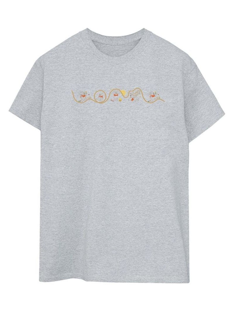 Disney - T-shirt Gris chiné - Kiabi