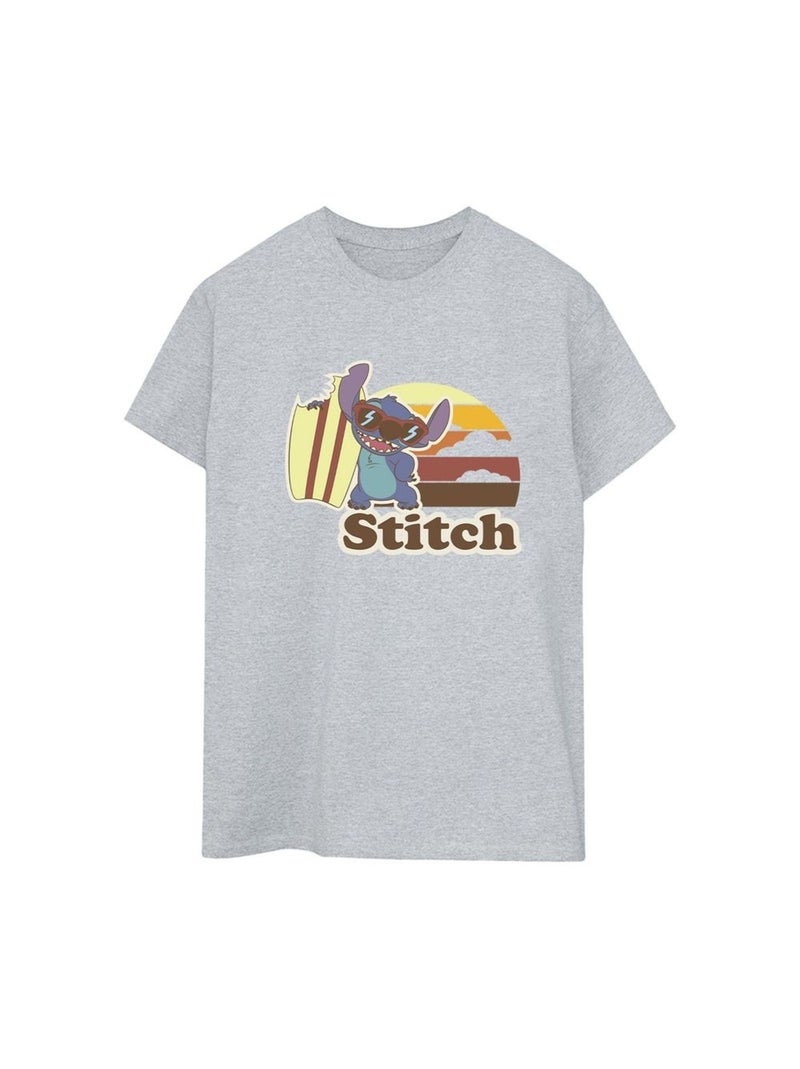 Disney - T-shirt Gris chiné - Kiabi