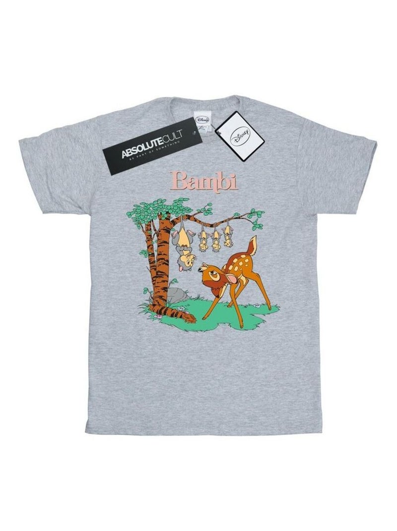 Disney - T-shirt Gris chiné - Kiabi