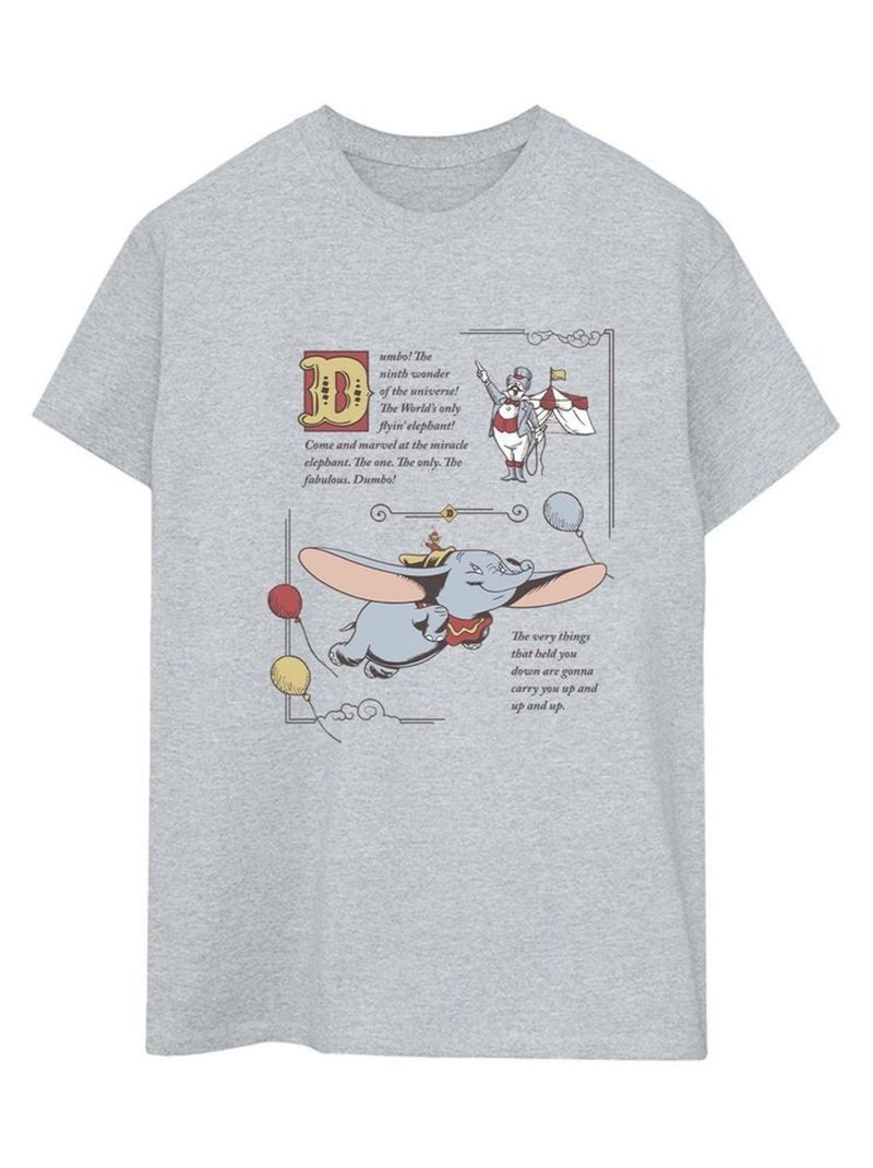 Disney - T-shirt Gris chiné - Kiabi