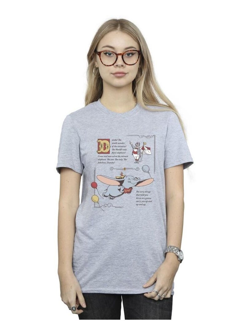 Disney - T-shirt Gris chiné - Kiabi