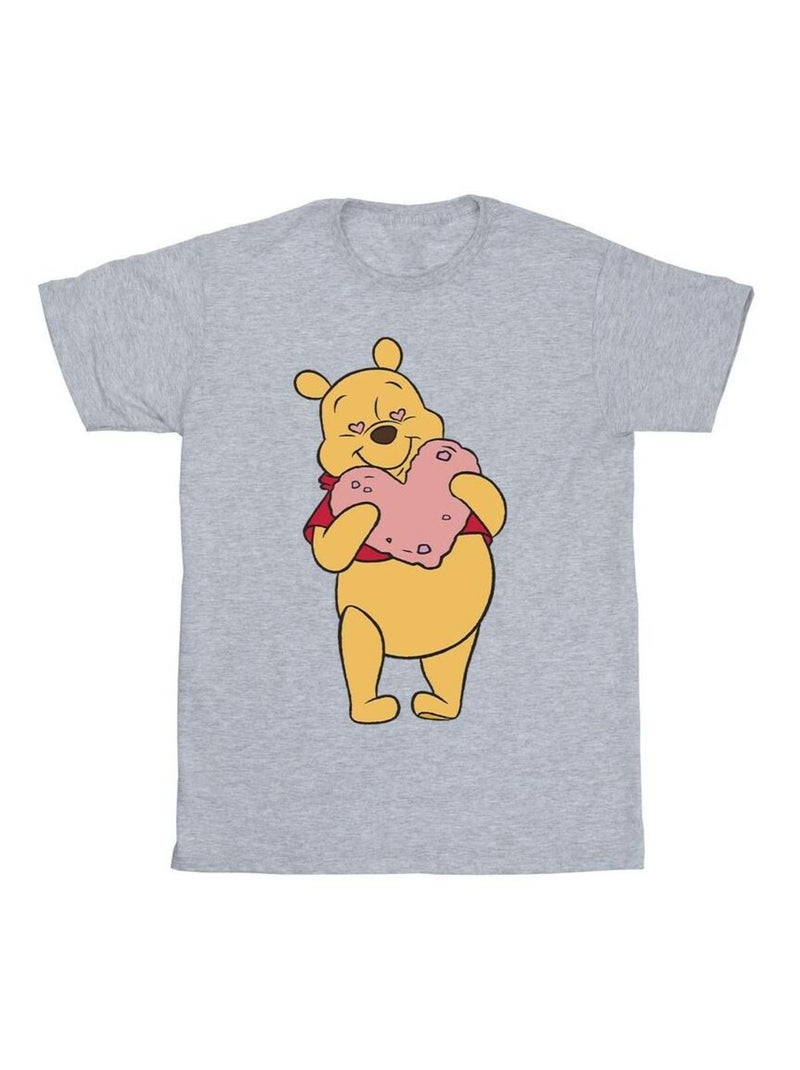 Disney - T-shirt Gris chiné - Kiabi