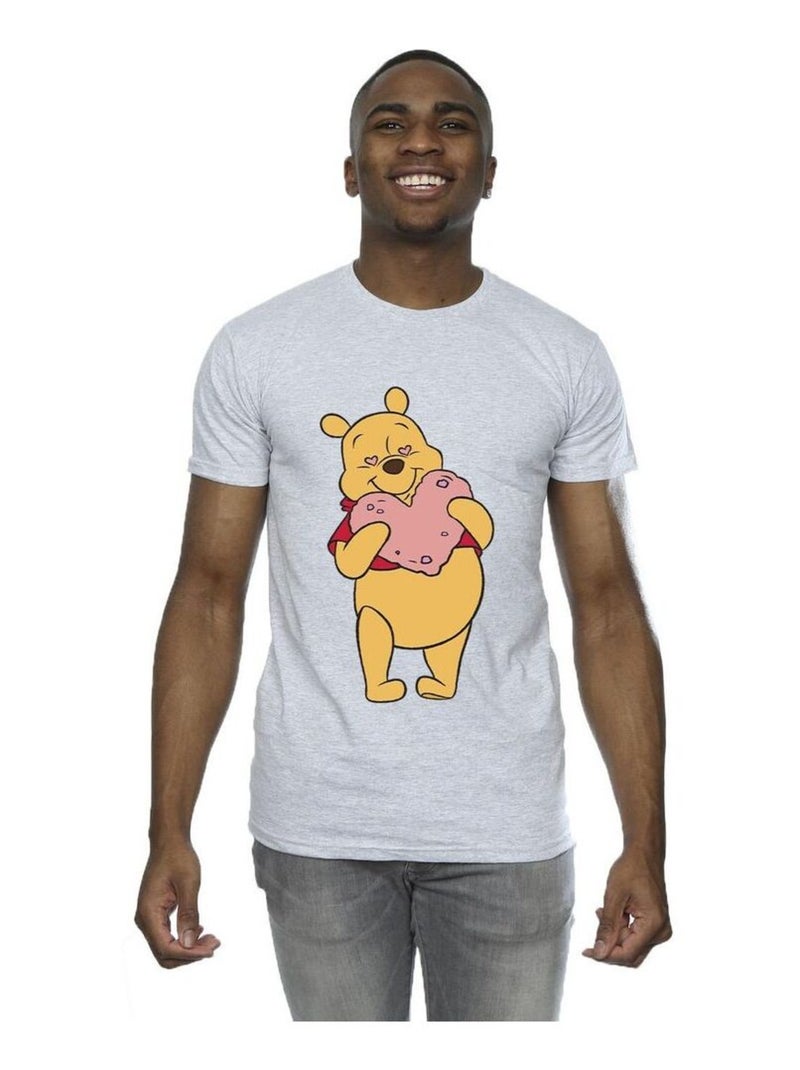 Disney - T-shirt Gris chiné - Kiabi