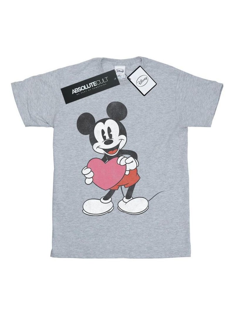 Disney - T-shirt Gris chiné - Kiabi
